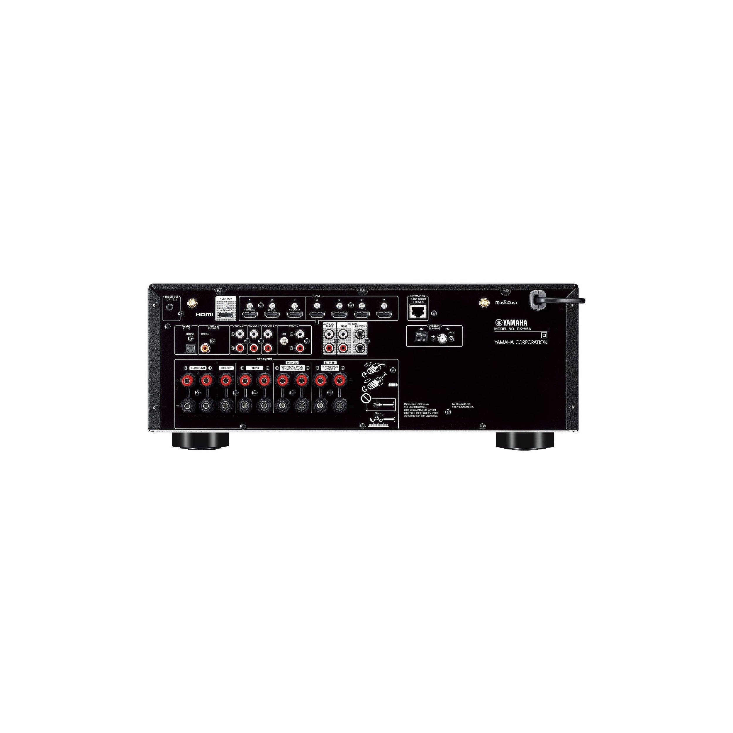 Yamaha RX-V6A 7.2-Channel Network A/V Receiver